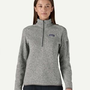Patagonia Gray Quarter-Zip Pullover